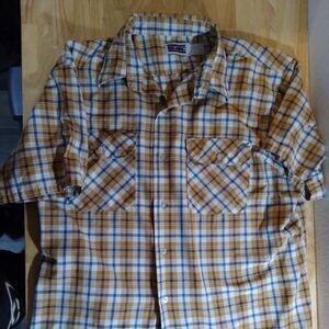 Vintage Big Mac Plaid Button Down Shirt